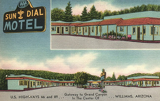 Sun Dial Motel in Williams, Arizona on US Route 66