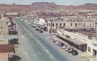 Kingman, Arizona Downtown Overview 1950s