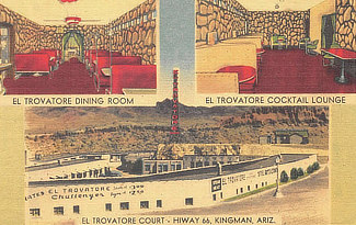 El Trovatore Court and Cocktail Lounge on US Route 66 in Kingman, Arizona