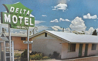 Delta Motel in Winslow, Arizona