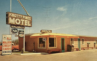 Knotty Pines Motel in Winslow, Arizona