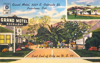 Grand Motel, 3321 E. Colorado Street, Pasadena, California