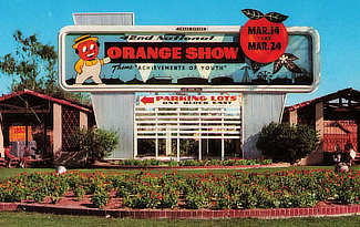 The annual Orange Show in San Bernardino, California