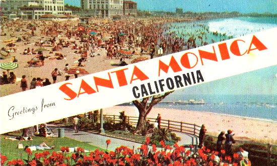 Greetings from Santa Monica, California, the western end point of U.S. Route 66