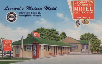 Leonard's Modern Motel - Springfield, Illinois