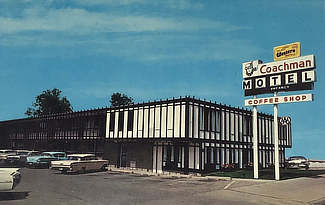 Coachman Motel in Bloomington, Illinois