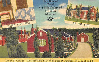 Blue Bonnet Court, west of St. Louis, Missouri