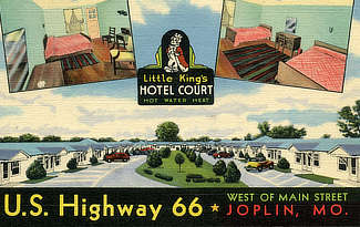 Little King's Hotel Court, U.S. Highway 66, Joplin, MIssouri