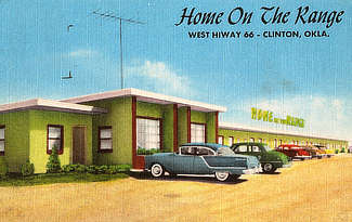 Home on the Range, Hiway 66, Clinton, Oklahoma
