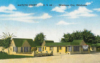 Matlyn Court, US 66, Oklahoma City, Oklahoma