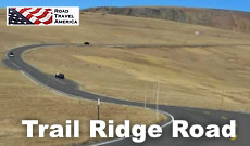 Trail Ridge Road in Rocky Mountain National Park in Colorado