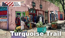 The Turquoise Trail in New Mexico