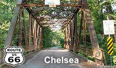 Route 66 road trip to Chelsea, Oklahoma