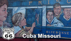 Route 66 road trip to Cuba, Missouri