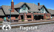 Visit Flagstaff, Arizona, on Historic Route 66