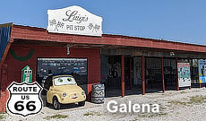 Click to visit Galena Kansas  on Historic U.S. Route 66