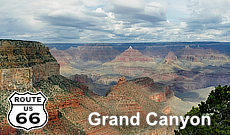 Side trip from Historic U.S. Route 66 to Grand Canyon National Park in Arizona