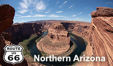 Side trip from Historic U.S. Route 66 to Page, Antelope Canyon and Lake Powell in Arizona