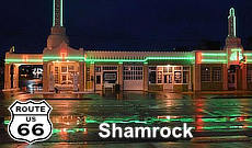 Route 66 road trip to Shamrock, Texas