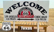 Travel Guide for Route 66 in Texas