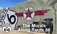 The murals along Historic Route 66