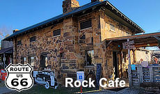 Rock Cafe on Route 66 in Stroud, Oklahoma