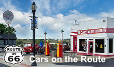 Cars on the Route in Galena, Kansas
