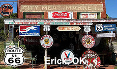 Route 66 road trip to Erick, Oklahoma