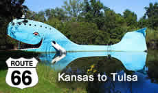Route 66 Road Trip from Kansas to Tulsa, Oklahoma