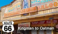 Route 66 Road Trip from Kingman to Oatman, Arizona