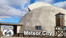 Meteor City in Arizona