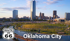 Route 66 road trip to Oklahoma City, Oklahoma