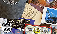 Route 66 store: books, maps, clothing, memorabilia and more!