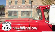Route 66 road trip to Winslow, Arizona