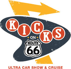Kicks on Route 66 Ultra Car Show and Cruise in Glen Carbon, Illinois