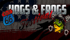 Route 66 Hogs & Frogs Festival in Waynesville, Missouri