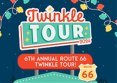 Route 66 Twinkle Tour in Tulsa, Oklahoma