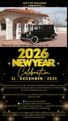 City of Williams, Arizona Centennial 1st Annual Car Drop
