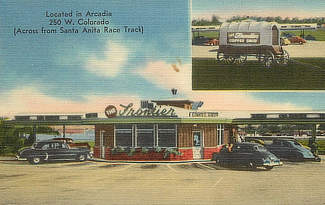 The Frontier, 250 West Colorado, across from the Santa Anita Race track, Arcadia, California