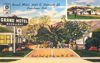 Grand Motel, 3321 E. Colorado Street, Pasadena, California