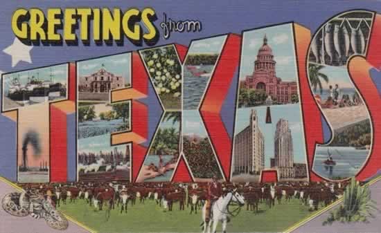 Greetings from Texas