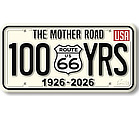 Route 66 Centennial License Plate Magnet, 3.8"x1.9" ... at Amazon