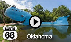 Video tour of a Route 66 road trip in Oklahoma